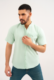 PASTEL GREEN CASUAL SHIRT